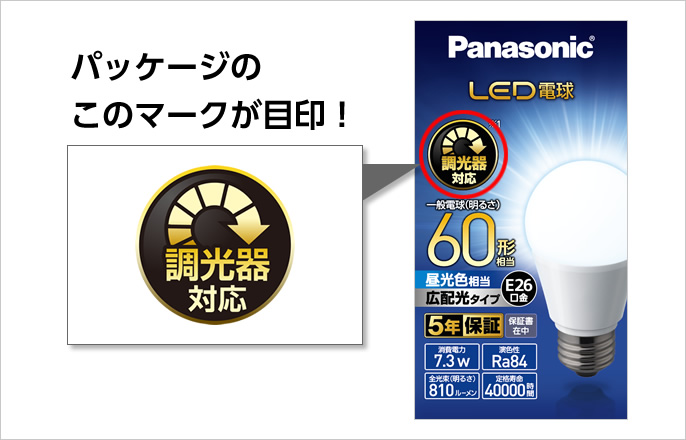 LED電球の選び方 | LED電球・蛍光灯 | Panasonic