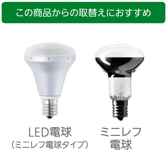E17口金 ミニレフ電球タイプ | LED電球 商品ラインアップ | 商品一覧 | LED電球・蛍光灯 | Panasonic