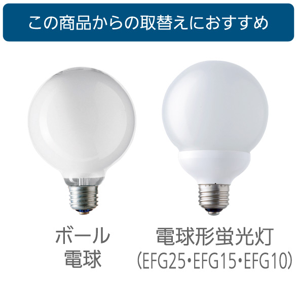 E26口金 ボール電球タイプ | LED電球 商品ラインアップ | 商品一覧
