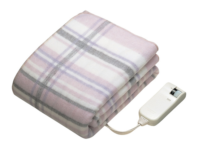 写真：電気しき毛布（キトサン）〈シングルＳサイズ〉 DB-U22S-V（バイオレット）