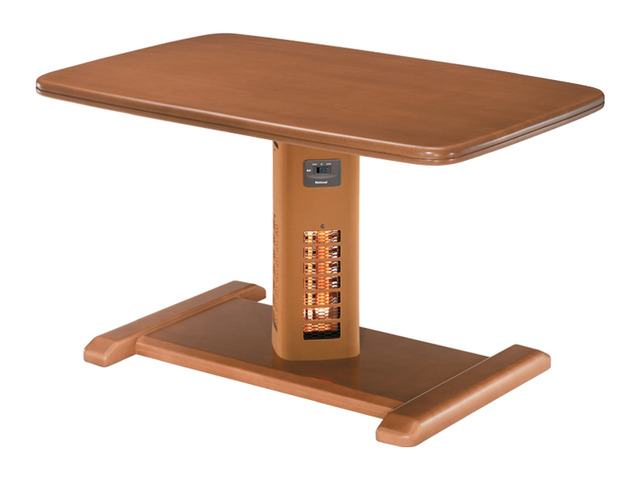写真：暖房機能付ダイニングテーブル DK-D12ED-T（セピア）