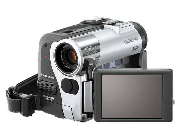 写真：デジタルビデオカメラ NV-GS55K-S（シルバー）