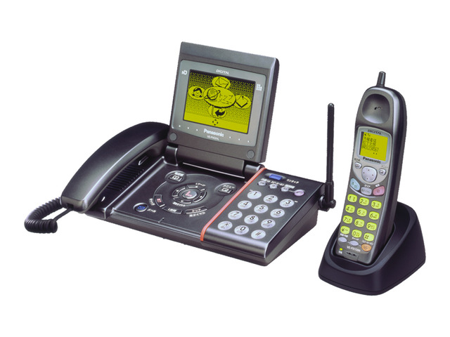 写真：デジタルコードレス電話機 VE-PV01L-H（グレー）