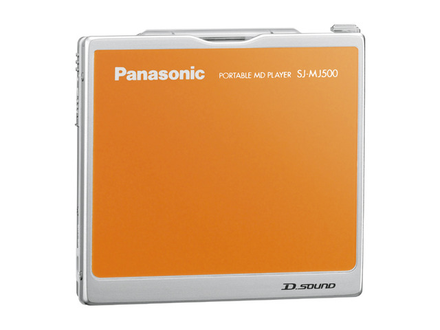 PanasonicパナソニックSJ-MJ500-A MDプレーヤージャンク - ポータブル 