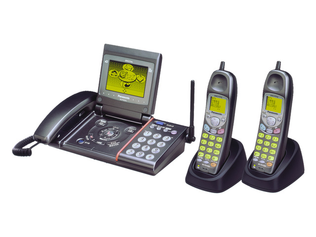 写真：デジタルコードレス電話機 VE-PVW01L-H（グレー）