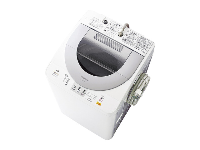 写真：全自動洗濯機 NA-F60PZ7-H（ホワイトグレー）