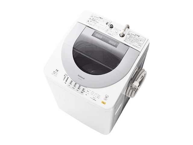 写真：全自動洗濯機 NA-F70PX7-H（ホワイトグレー）