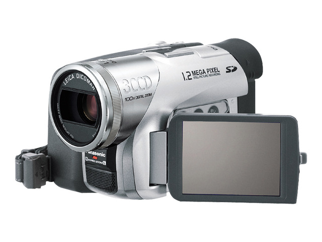 写真：デジタルビデオカメラ NV-GS120K-S（シルバー）