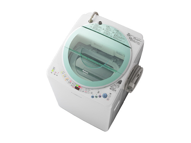 写真：洗濯乾燥機 NA-FD8003R-G（ホワイトグリーン）