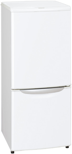 写真：パーソナルノンフロン冷蔵庫 NR-B141J-W（ホワイト）