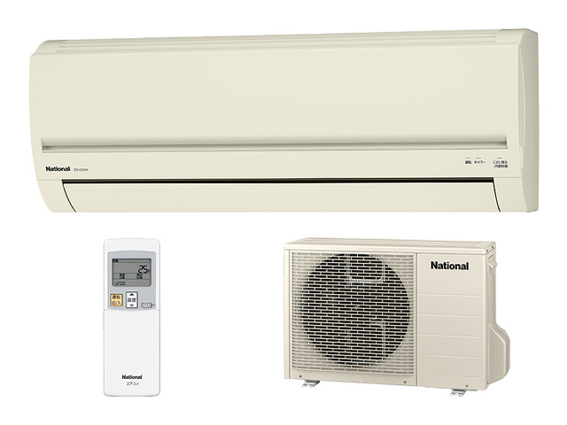 写真：インバーター冷暖房除湿タイプ　ルームエアコン CS-V287A/S-C（ライトベージュ）
