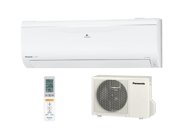 写真：インバーター冷暖房除湿タイプ　ルームエアコン CS-X289A/S-W（クリスタルホワイト）