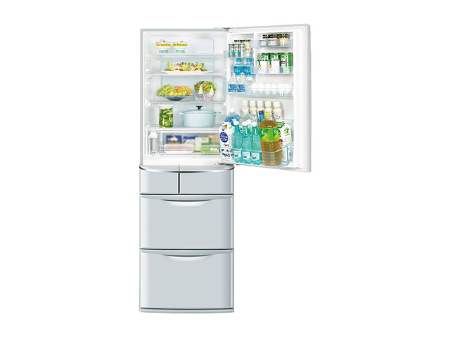 427L パナソニックトップユニット冷蔵庫 NR-E434T 商品画像 | 冷蔵庫 