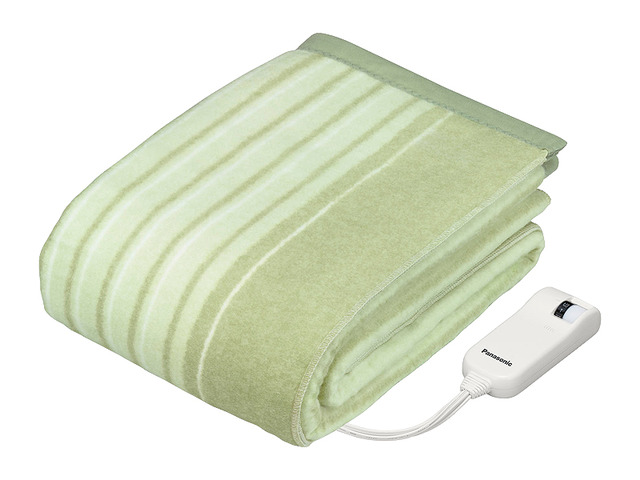 写真：電気かけ毛布〈シングルＭサイズ〉 DB-K26M-G（グリーン）