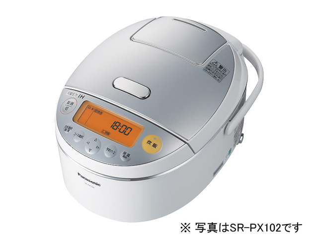 写真：可変圧力IHジャー炊飯器 SR-PX182-W（ホワイト）