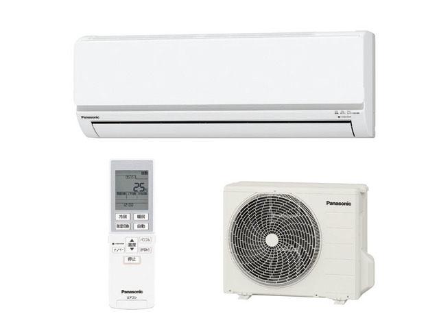 写真：インバーター冷暖房除湿タイプ　ルームエアコン CS-J223C/S-W（クリスタルホワイト）