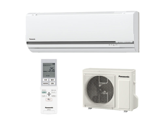 写真：インバーター冷暖房除湿タイプ　ルームエアコン CS-EX634C2/S-W（クリスタルホワイト）