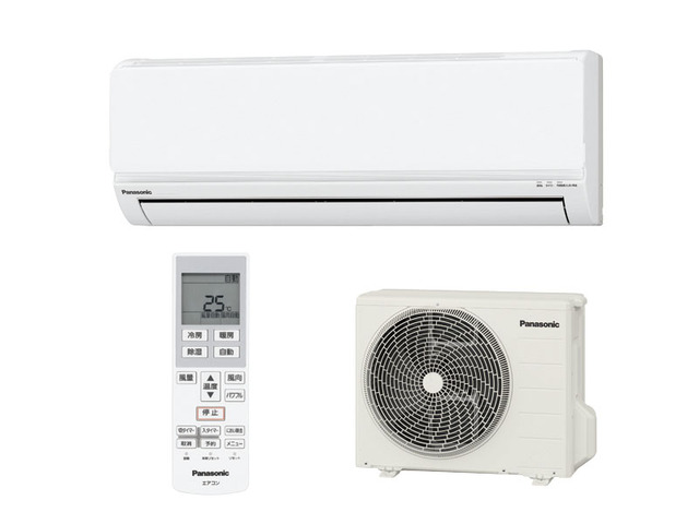 写真：インバーター冷暖房除湿タイプ　ルームエアコン CS-F224C/S-W（クリスタルホワイト）