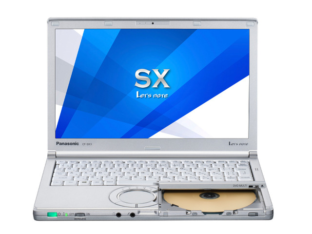 ドライブあり【DVDマルチ付】 【日本製】 パナソニック Panasonic Let's note CF-SX3 Core i5 16GB HDD250GB スーパーマルチ 無線LAN Windows10 64bitWPSOffice 12.1インチ パソコン モバイルノート ノートパソコン PC Notebook