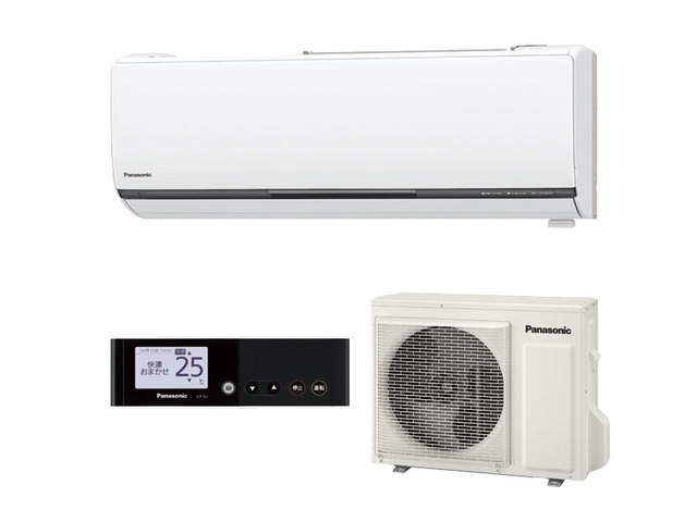写真：インバーター冷暖房除湿タイプ　ルームエアコン CS-DX254C/S-W（クリスタルホワイト）