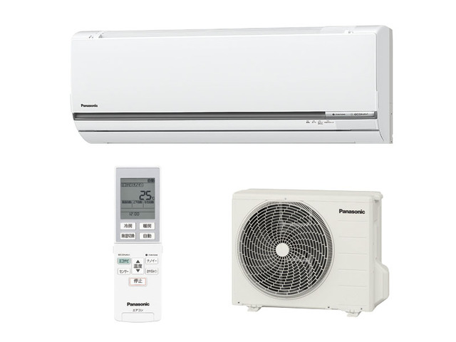 写真：インバーター冷暖房除湿タイプ　ルームエアコン CS-EX285C/S-W（クリスタルホワイト）