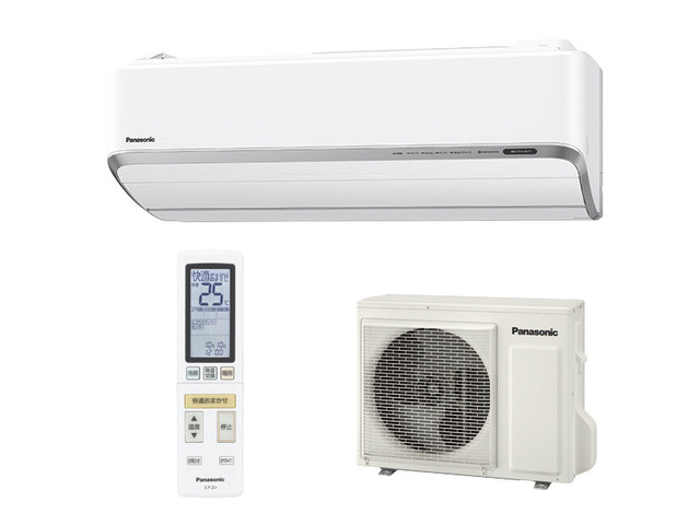 写真：インバーター冷暖房除湿タイプ　ルームエアコン CS-HX635C2/S-W（クリスタルホワイト）