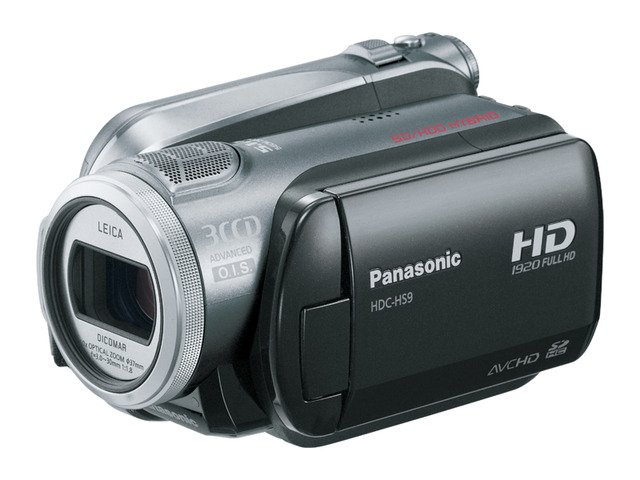 写真：デジタルハイビジョンビデオカメラ HDC-HS9-S（シルバー）