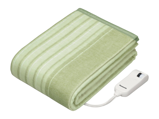 写真：電気かけ毛布〈シングルＭサイズ〉 DB-K27M-G（グリーン）
