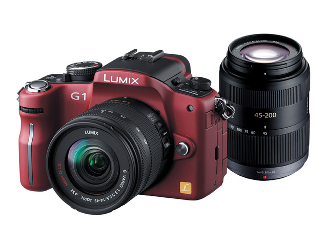 パナソニック デジタル一眼カメラ LUMIX (ルミックス) G1 Wレンズ