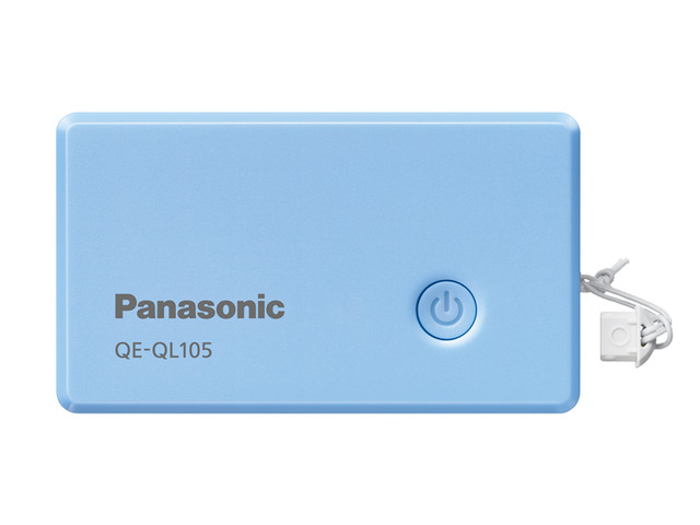 写真：USBモバイル電源 QE-QL105-A（ブルー）