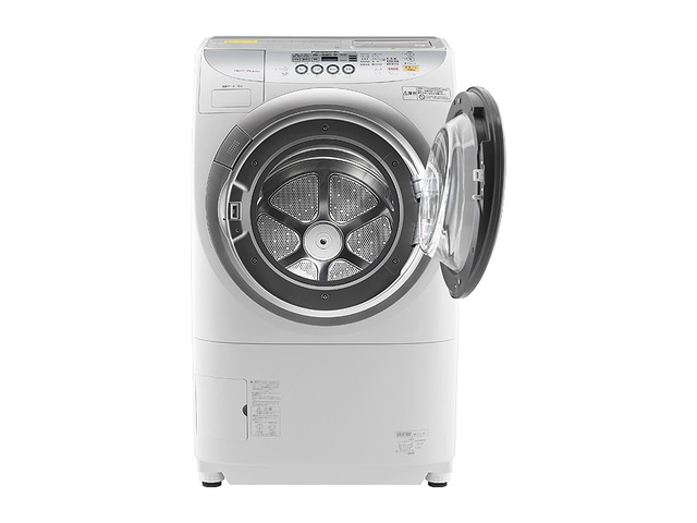 写真：洗濯乾燥機<右開きタイプ> NA-VR3500R-W（クリスタルホワイト）
