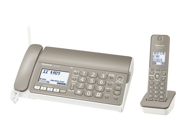 デジタルコードレス普通紙ファクス（子機1台付き） KX-PD304DL 商品画像 | ファクス／電話機 | Panasonic