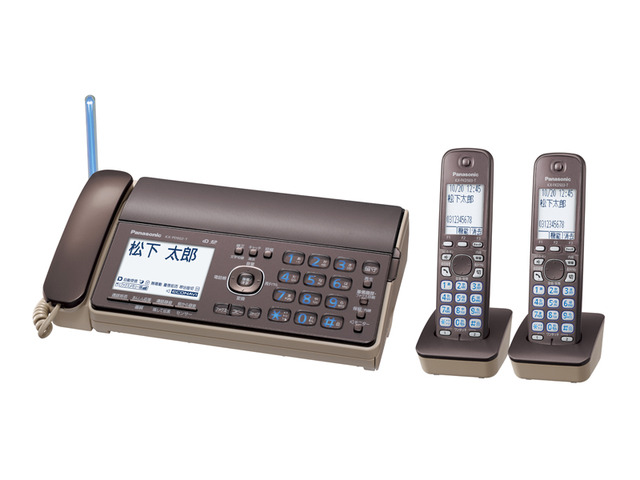 デジタルコードレス普通紙ファクス(子機2台付き) KX-PD502DW 商品画像 | ファクス／電話機 | Panasonic