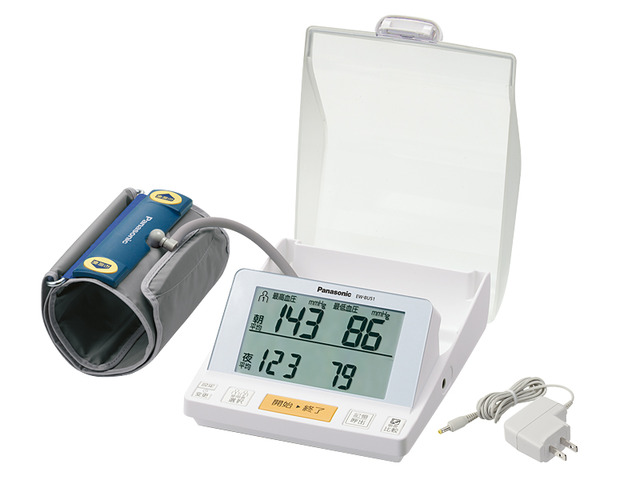 写真：上腕血圧計 EW-BU51-W（白）