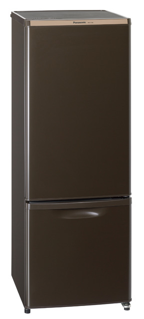 冷蔵庫 パナソニック 168L ブラウン - キッチン家電