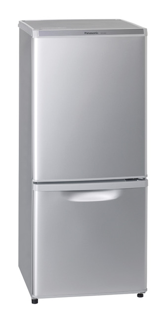 写真：パーソナル冷蔵庫 NR-B148W-S（シルバー(本体色はグレー)）
