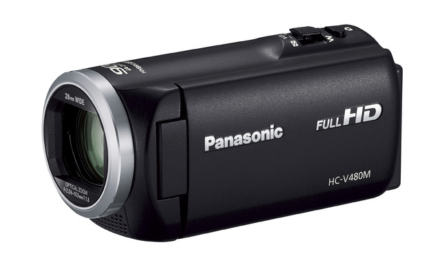写真：デジタルハイビジョンビデオカメラ HC-V480M-K（ブラック）