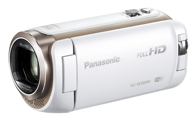 写真：デジタルハイビジョンビデオカメラ HC-W580M-W（ホワイト）