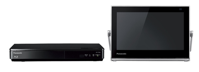 プライベートビエラUN-10D6D 小型 ポータブル防水テレビ・Blu-rayプレイヤー、録画可能