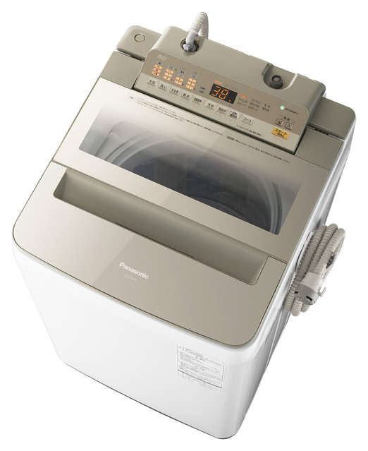 Panasonic 洗濯機 9.0kg NA-FA90H5 泡洗浄 d896