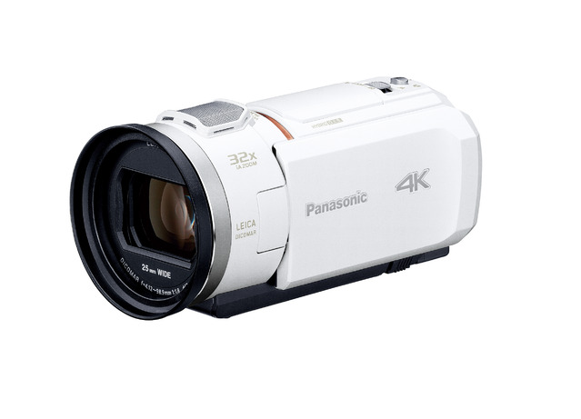 写真：デジタル4Kビデオカメラ HC-VZX1M-W（ホワイト）