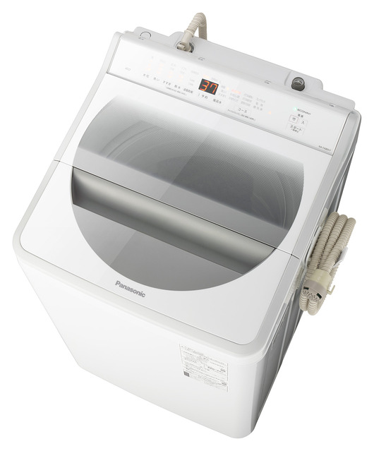 写真：全自動洗濯機 NA-FA80H7-W（ホワイト）