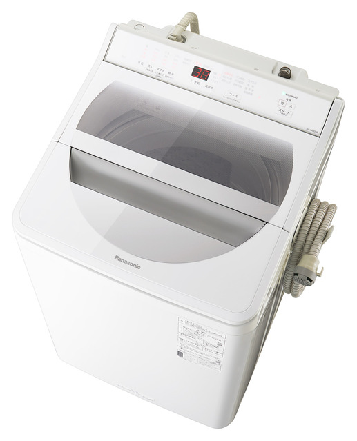 写真：全自動洗濯機 NA-FA90H8-W（ホワイト）