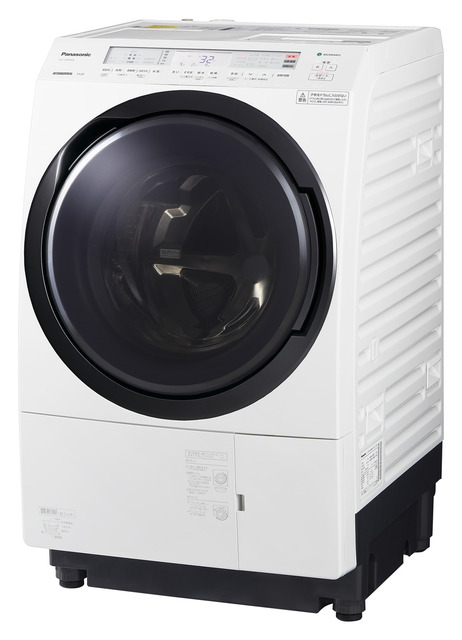 写真：ななめドラム洗濯乾燥機 NA-VX800BR-W（クリスタルホワイト 右開き）