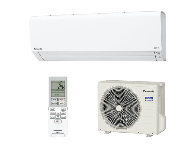 写真：インバーター冷暖房除湿タイプ　ルームエアコン CS-J281D/S-W（クリスタルホワイト）