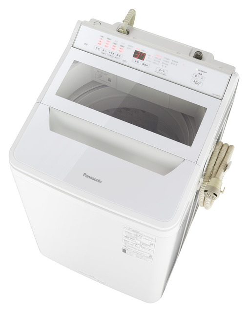 布団も洗える パナソニック 全自動洗濯機 NA-FA80H7 - 洗濯機