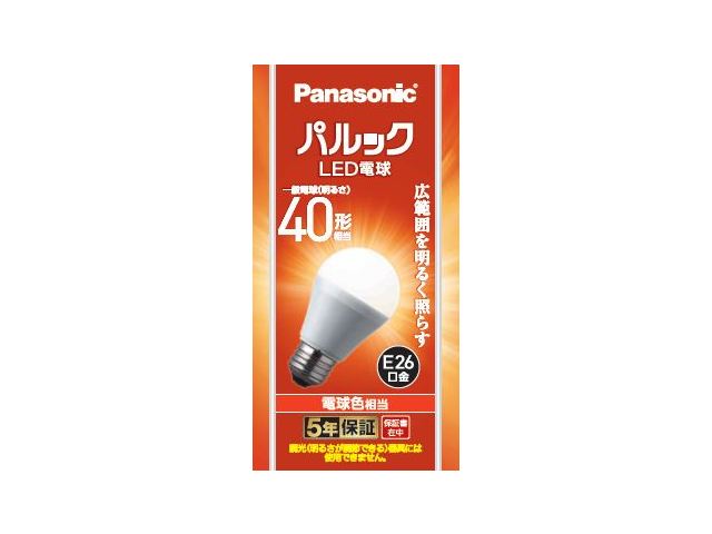 LED電球 4.4W（電球色相当） LDA4LGK4 商品概要 | 電球／蛍光灯