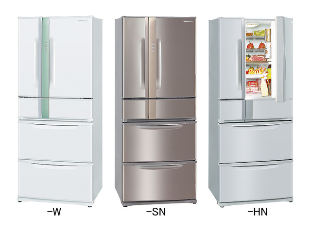 National NR-F501A-W ノンフロン冷凍冷蔵庫 498L - 冷蔵庫