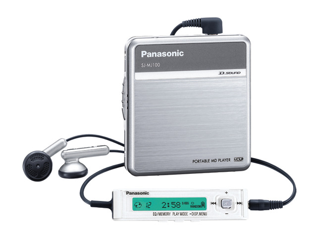 PanasonicPanasonic SJ-MJ100 MDプレイヤー - ポータブルプレーヤー