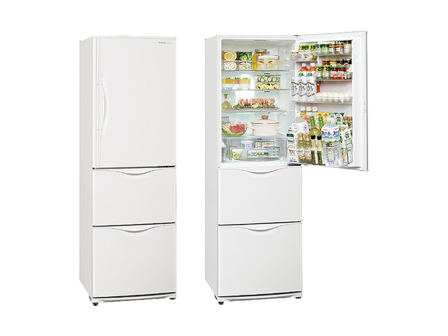 1407番 ナショナル✨ノンフロン冷凍冷蔵庫✨NR-F531T-W‼️ - キッチン家電